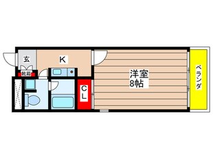 シャンブル村瀬の物件間取画像